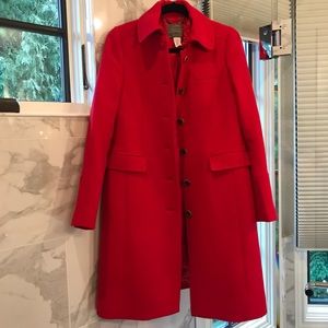 Barely Worn JCrew Italian Double Cloth Coat